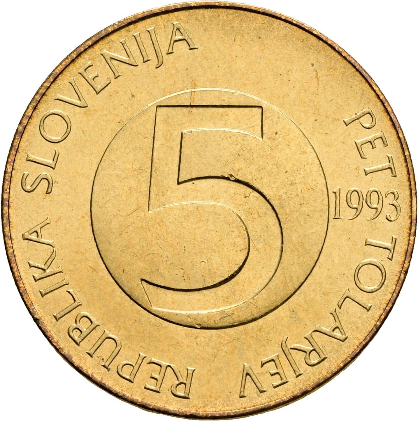 5 Tolarjev