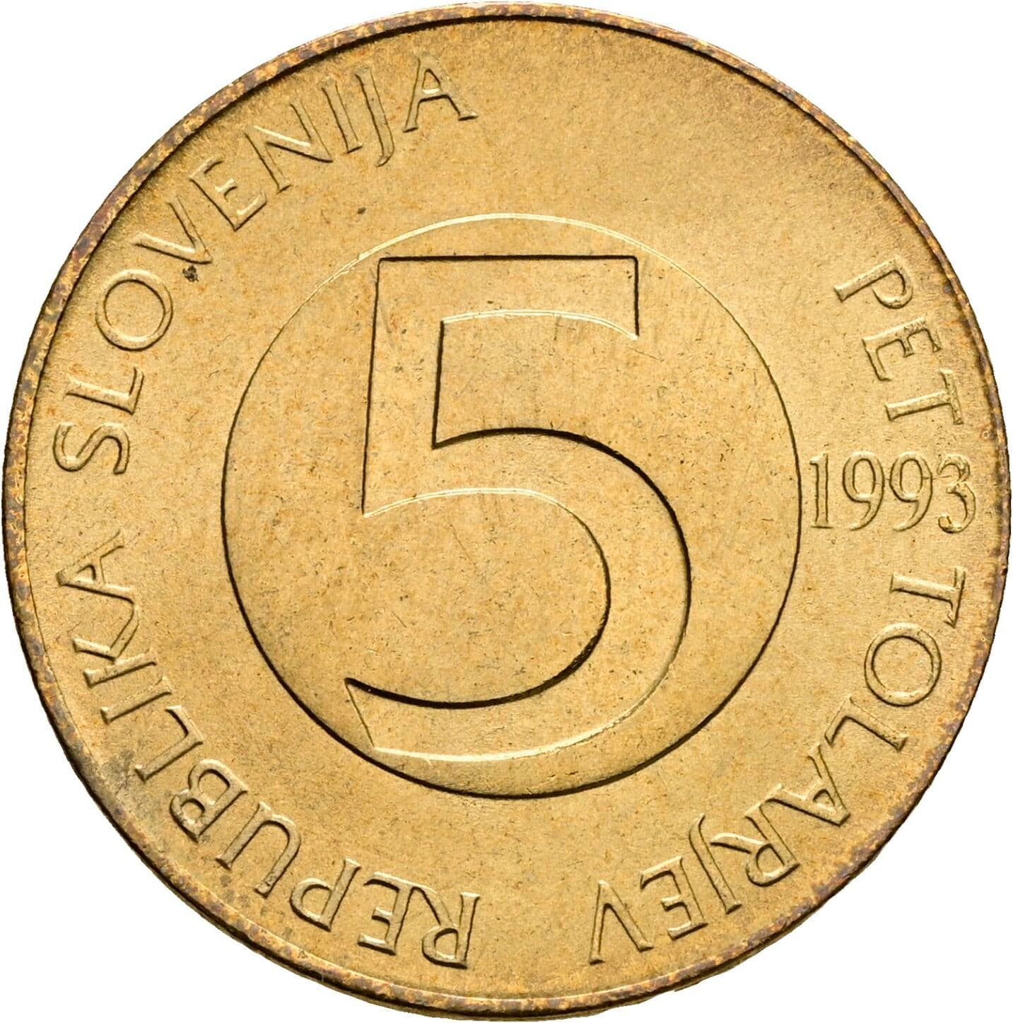 5 Tolarjev