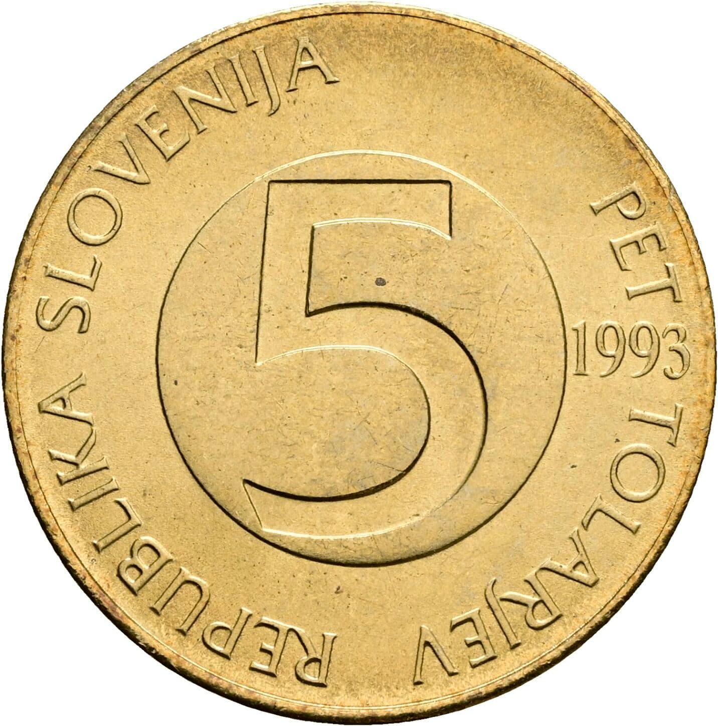 5 Tolarjev