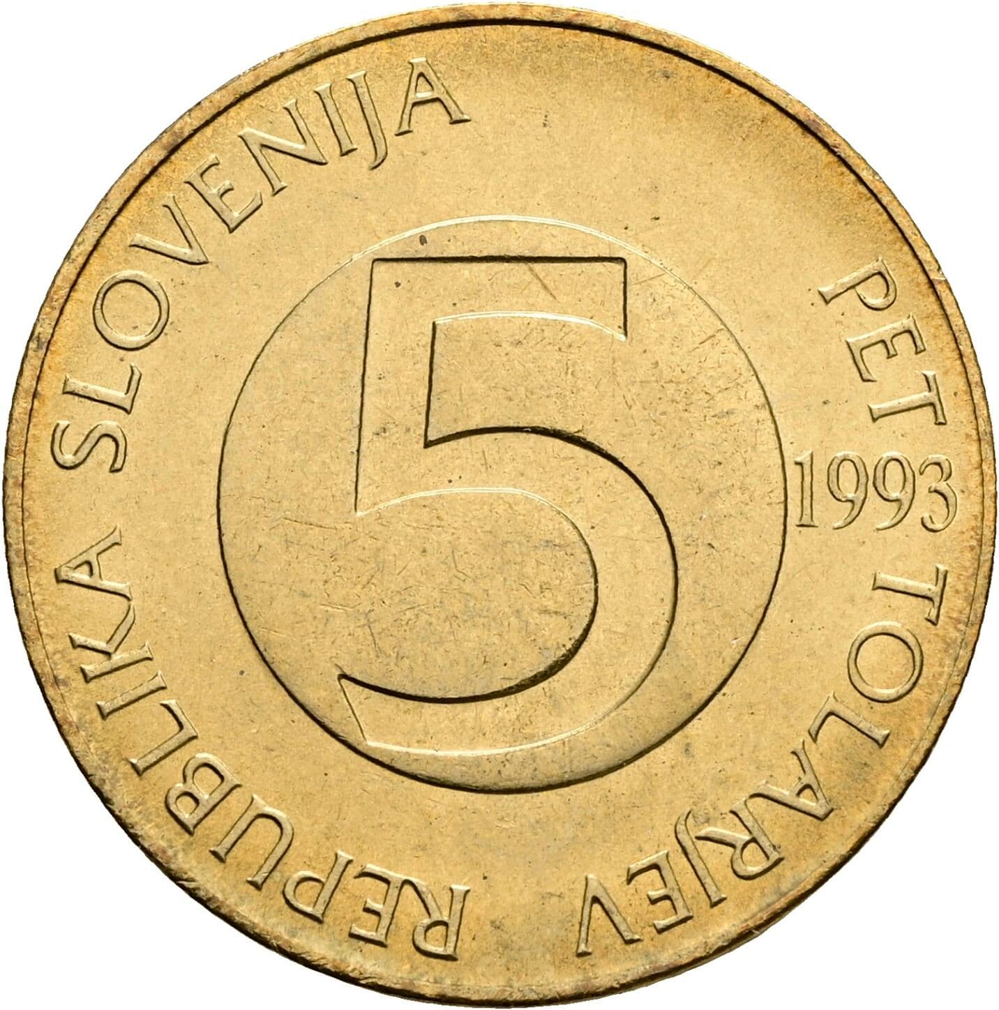 5 Tolarjev