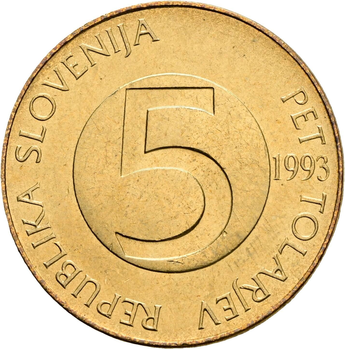 5 Tolarjev