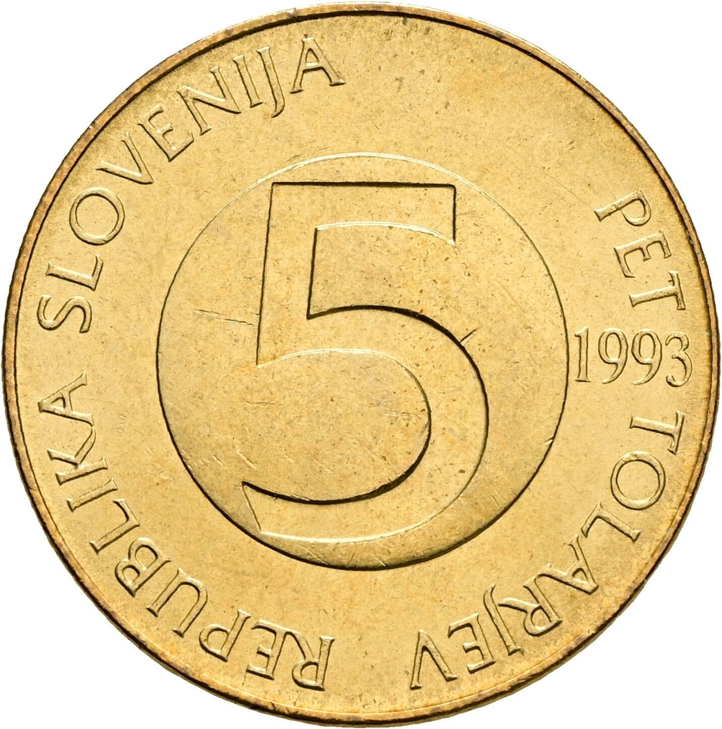 5 Tolarjev