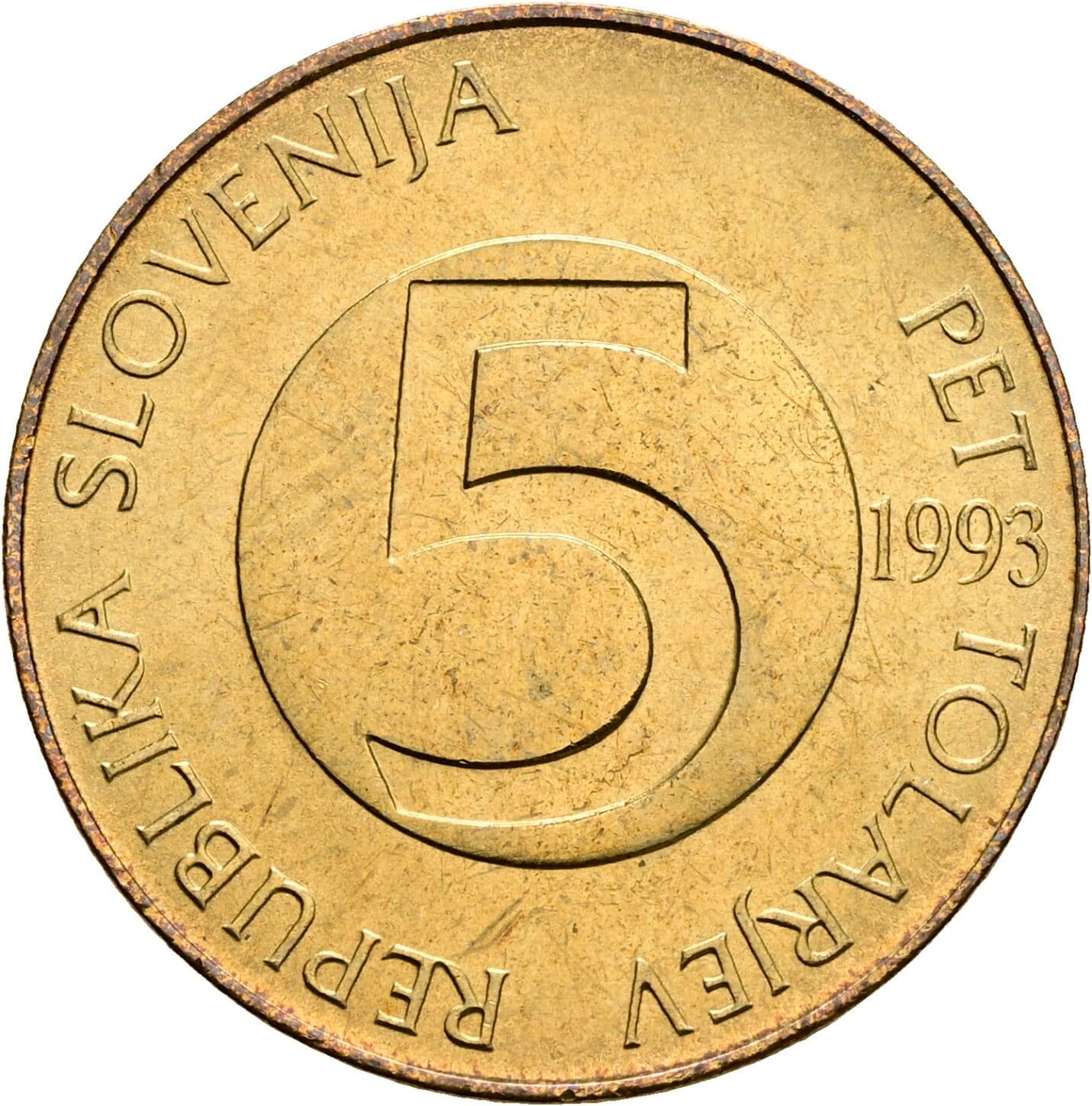 5 Tolarjev