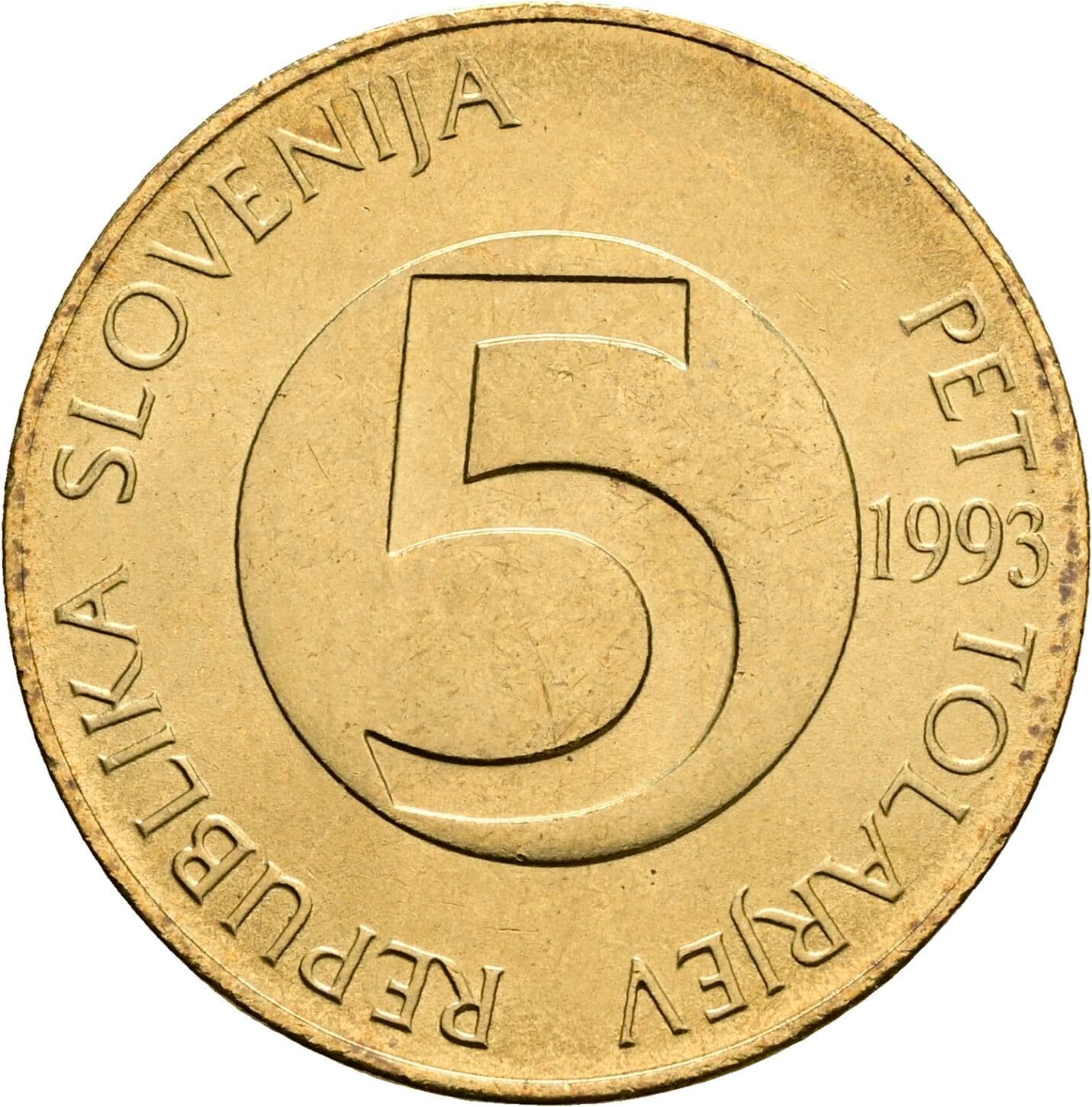 5 Tolarjev