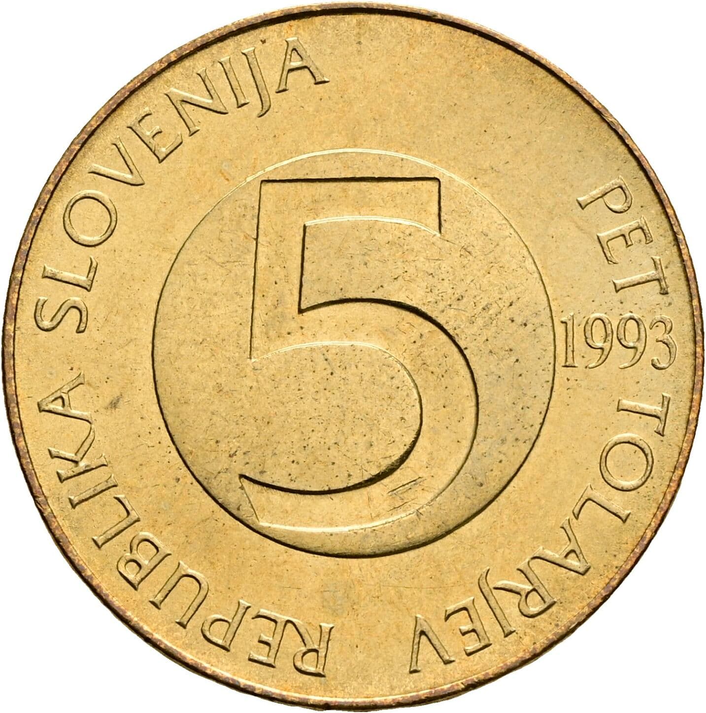 5 Tolarjev
