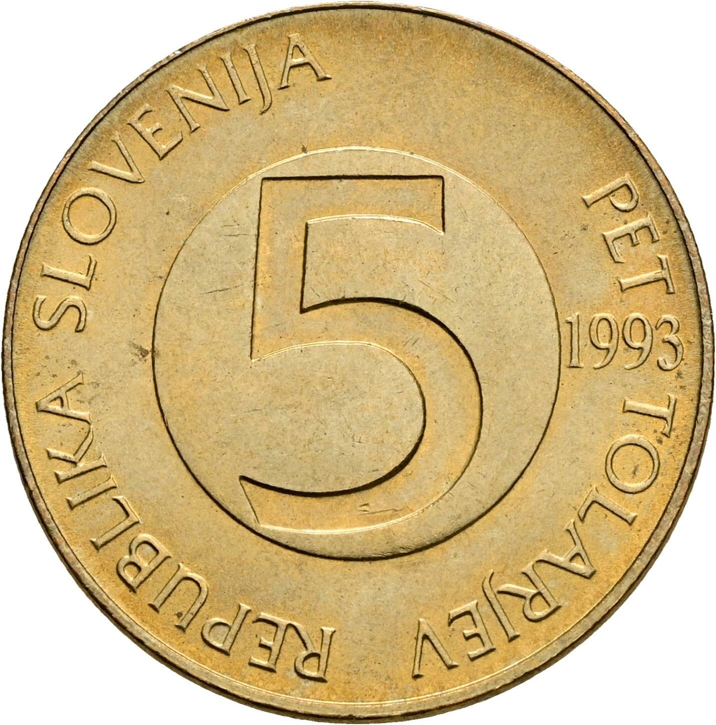 5 Tolarjev