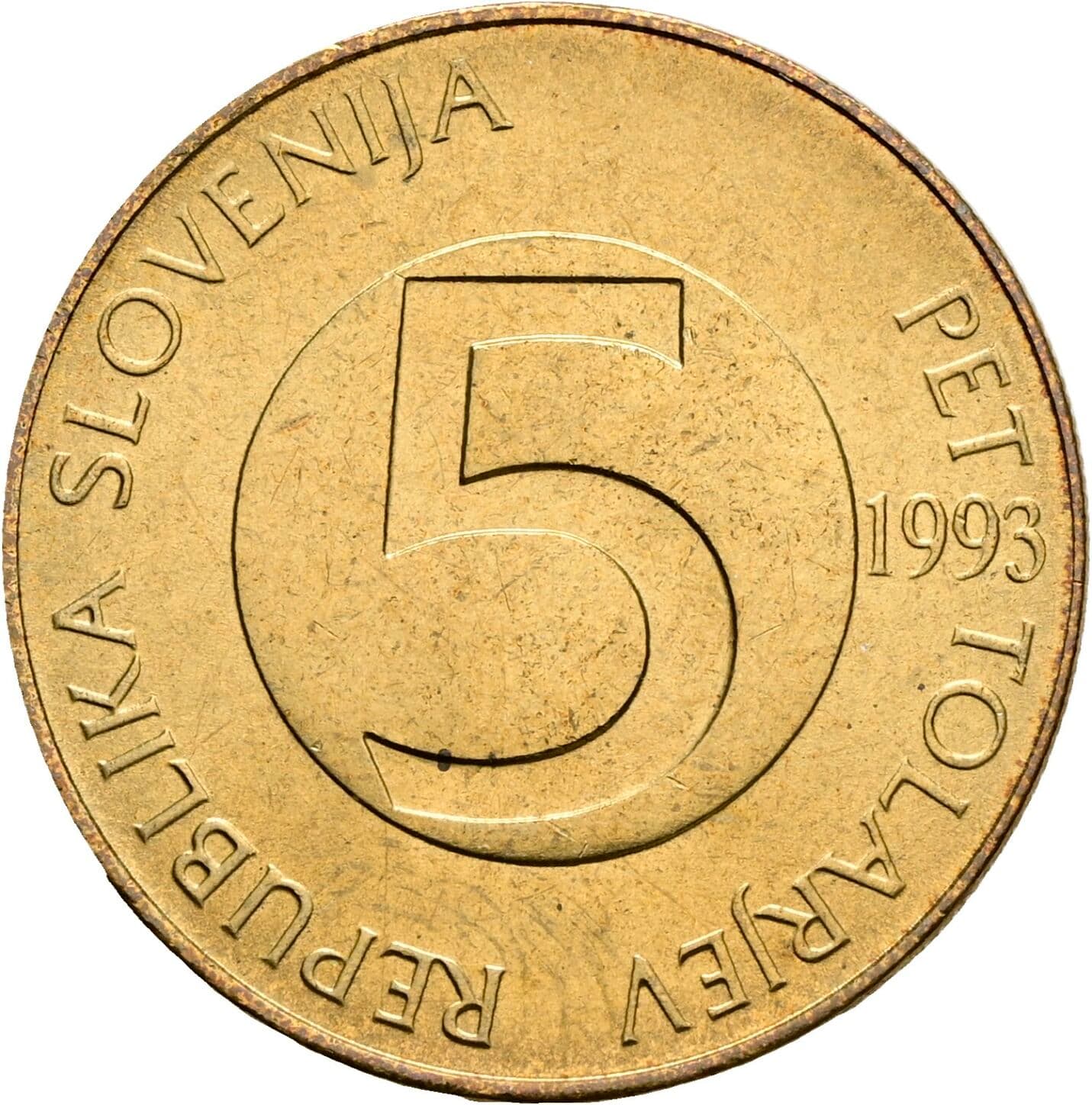5 Tolarjev