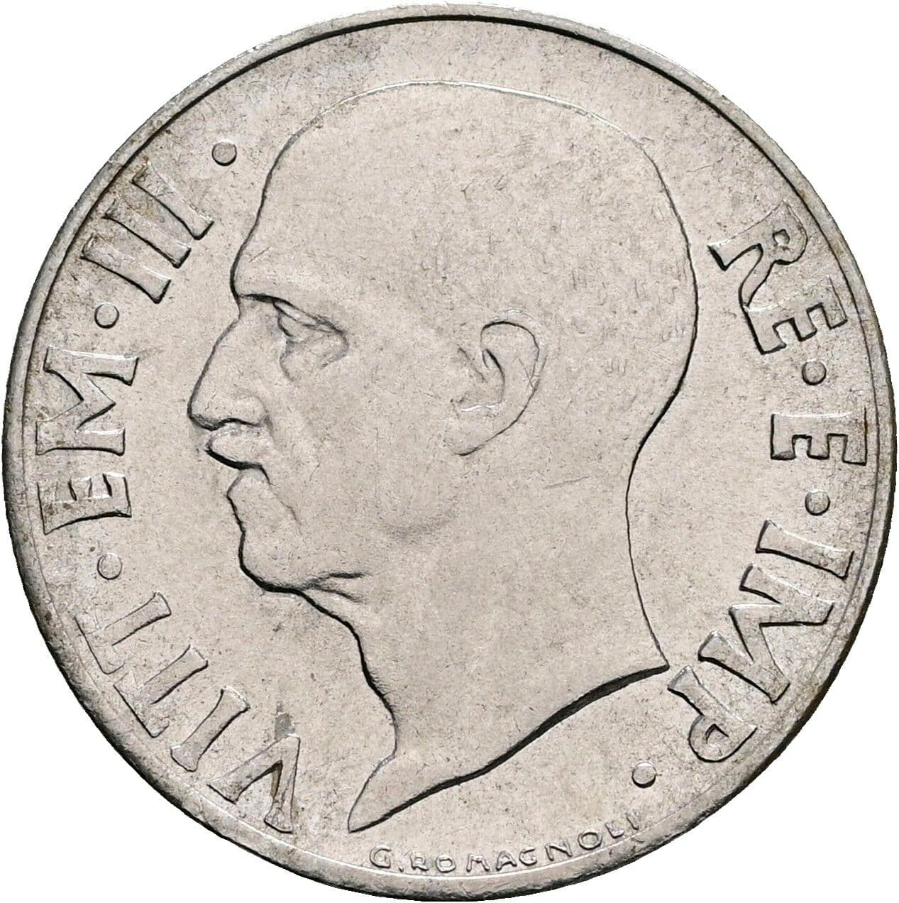 20 Centesimi Vittorio Emanuele III. 1900-1946 1940 – Rückseite