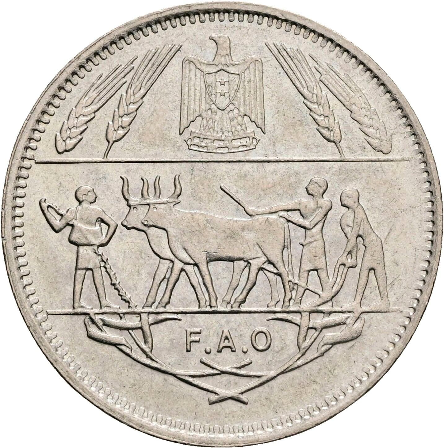10 Piastres 1970 – Vorderseite