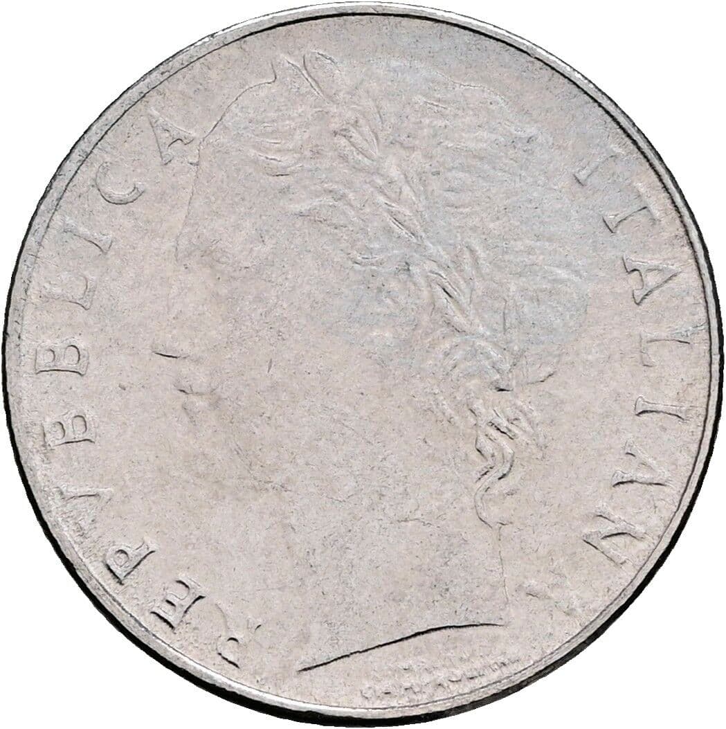 100 Lire 1992 – Vorderseite