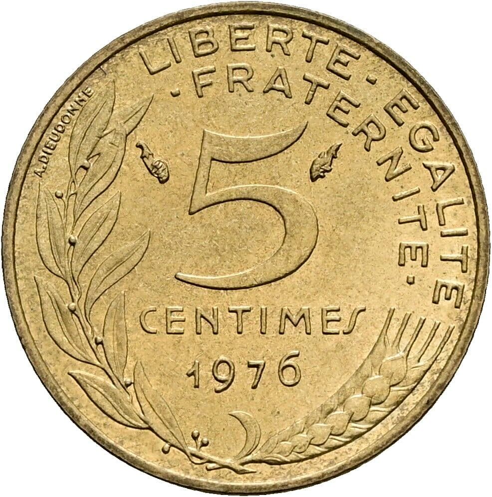 5 Centimes