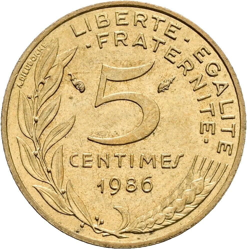5 Centimes