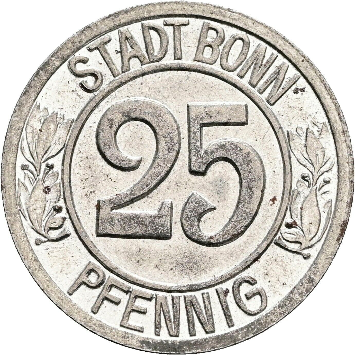 25 Pfennig 1920 – Vorderseite