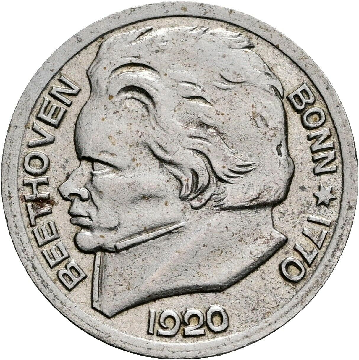 10 Pfennig 1920 – Vorderseite