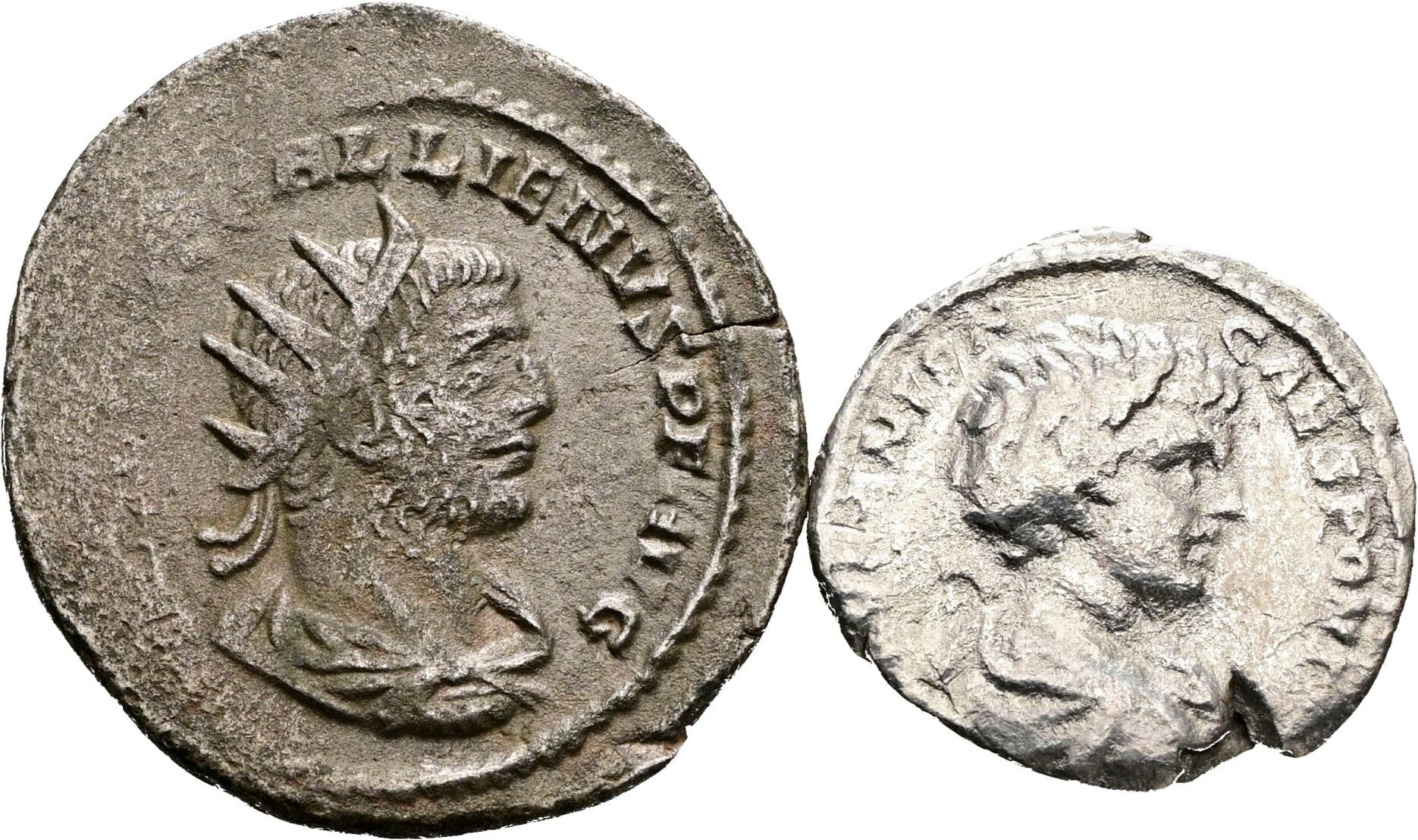 Antoninian, Denar Gallienus 259-268, unbestimmt – Vorderseite