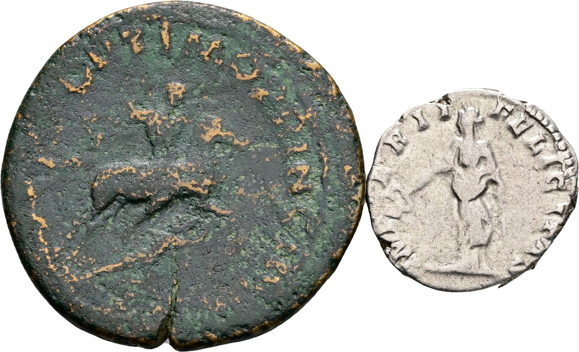 Dupondius, Denar Traianus 98-117, Kaiserzeit – Rückseite
