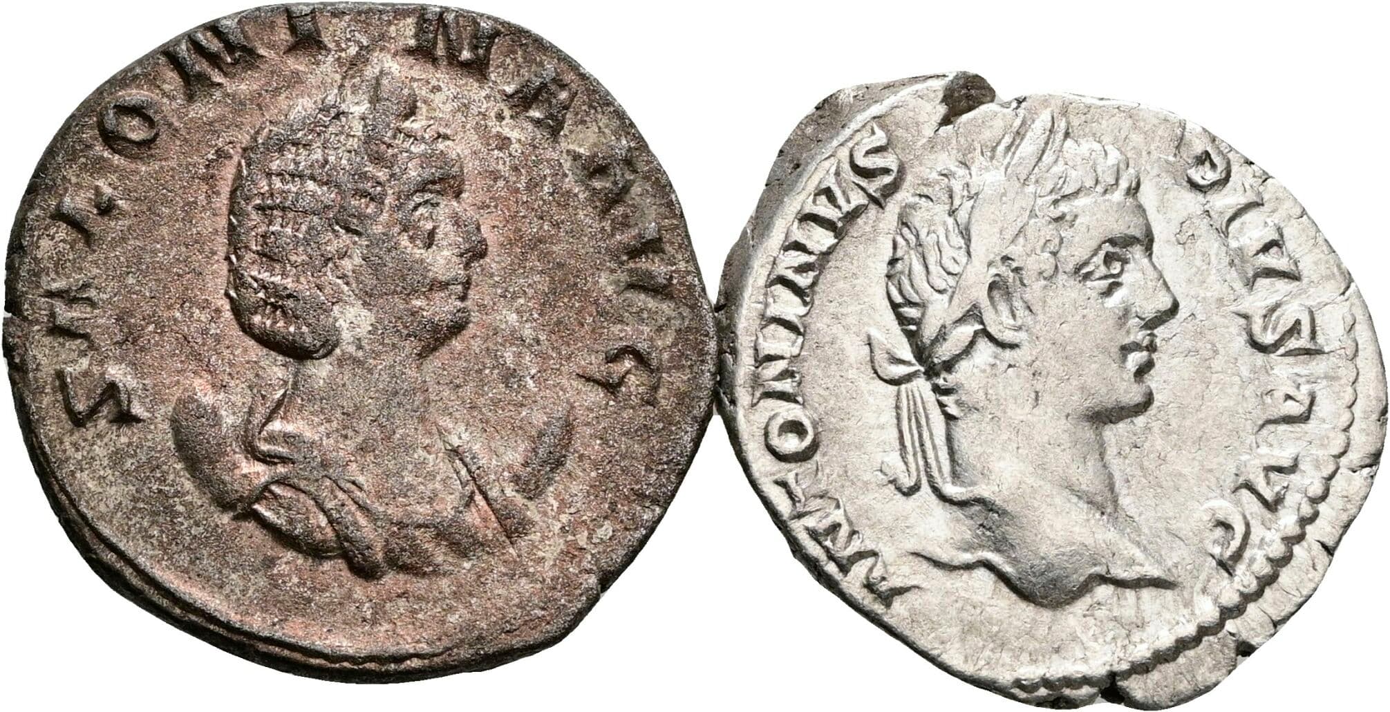 Denar, Antoninian Caracalla 198-217, Salonina 268 – Vorderseite