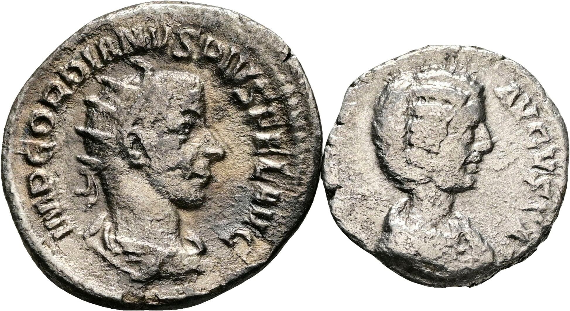 Antoninian, Denar Gordianus III. Pius 238-240 Antoninian, Julia Domna 217 – Vorderseite