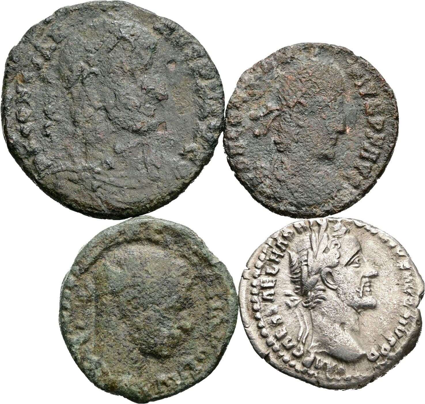 Denar, Folles Antoninus Pius 138-161, unbestimmt – Vorderseite