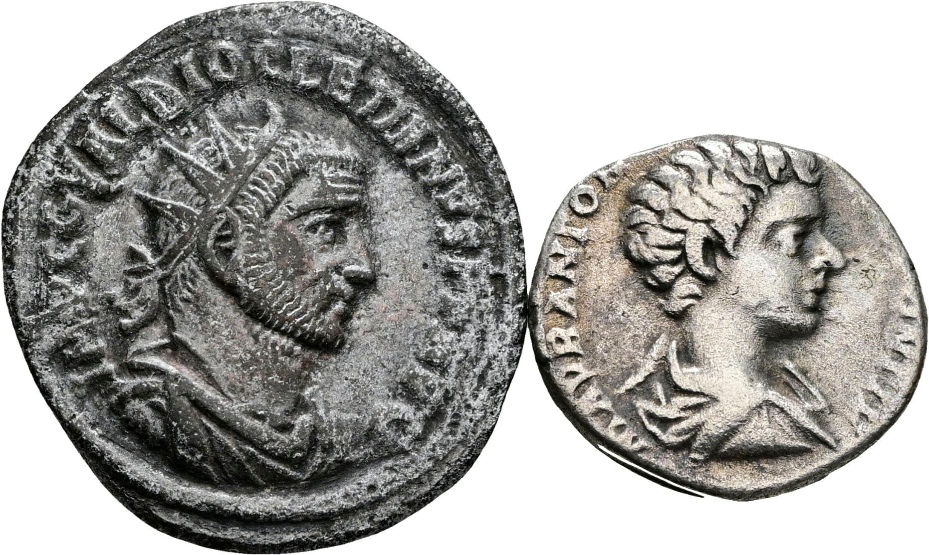 Antoninian subaerat, Denar