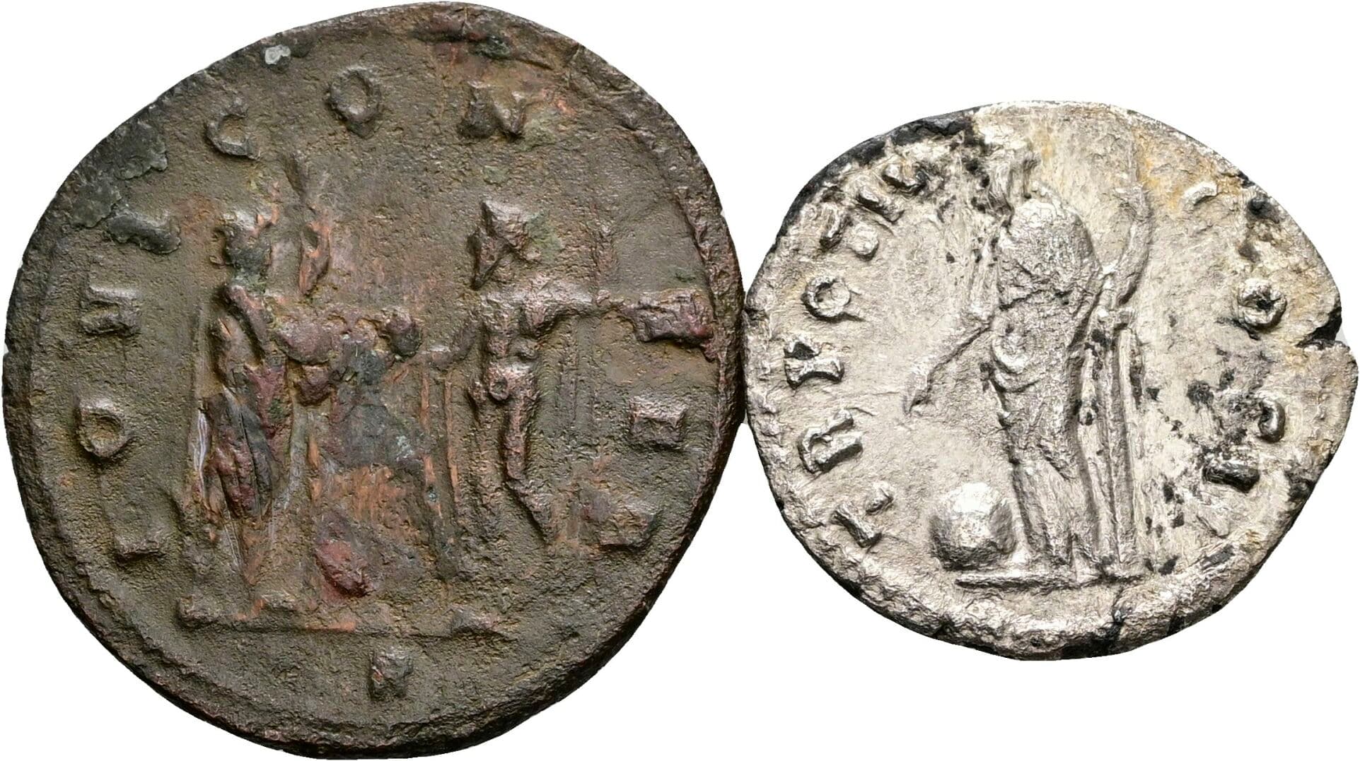 Denar, Antoninian Marcus Aurelius 161-180, Aurelianus 270-275 – Rückseite