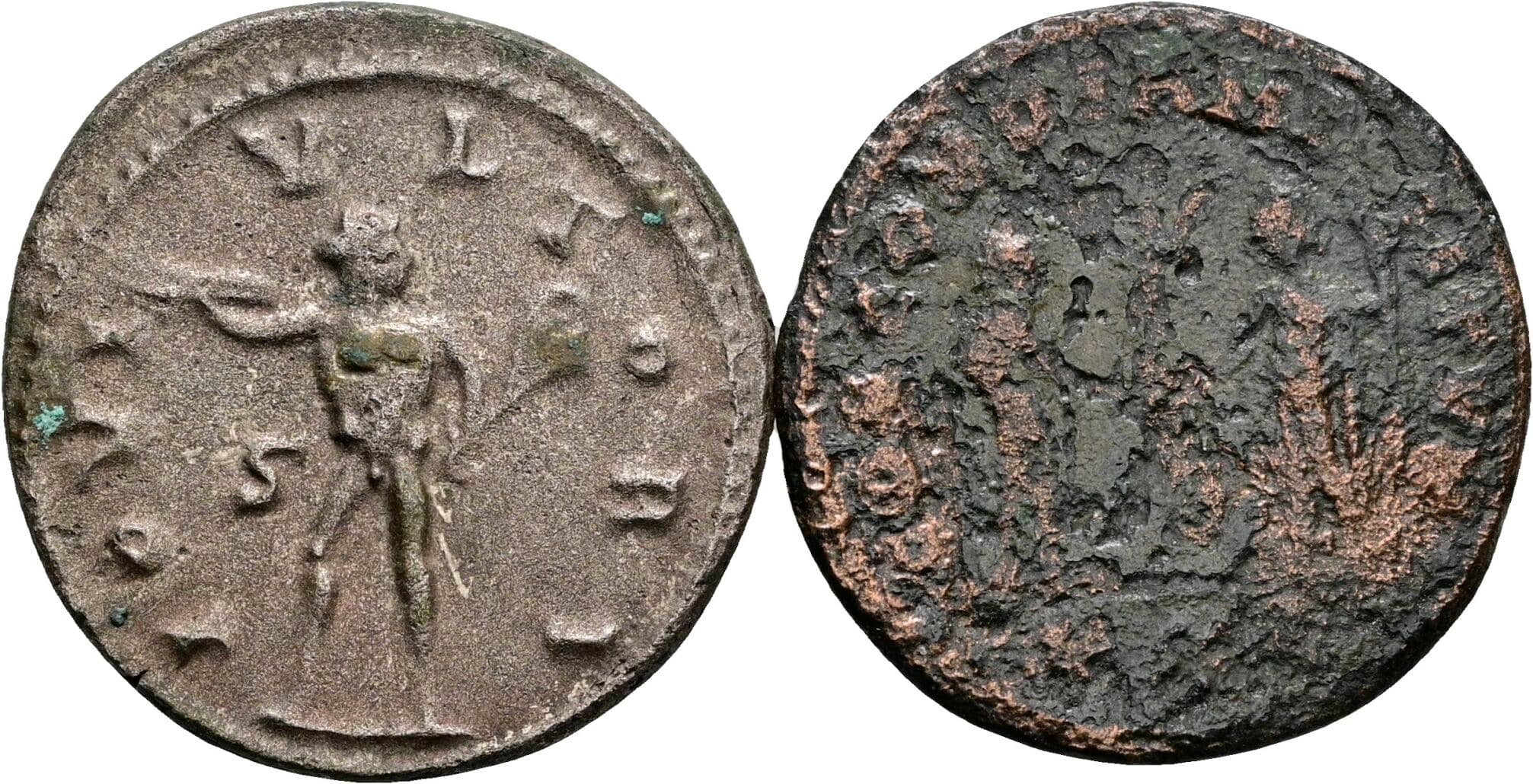 Lot 2 Stück Antoniniane