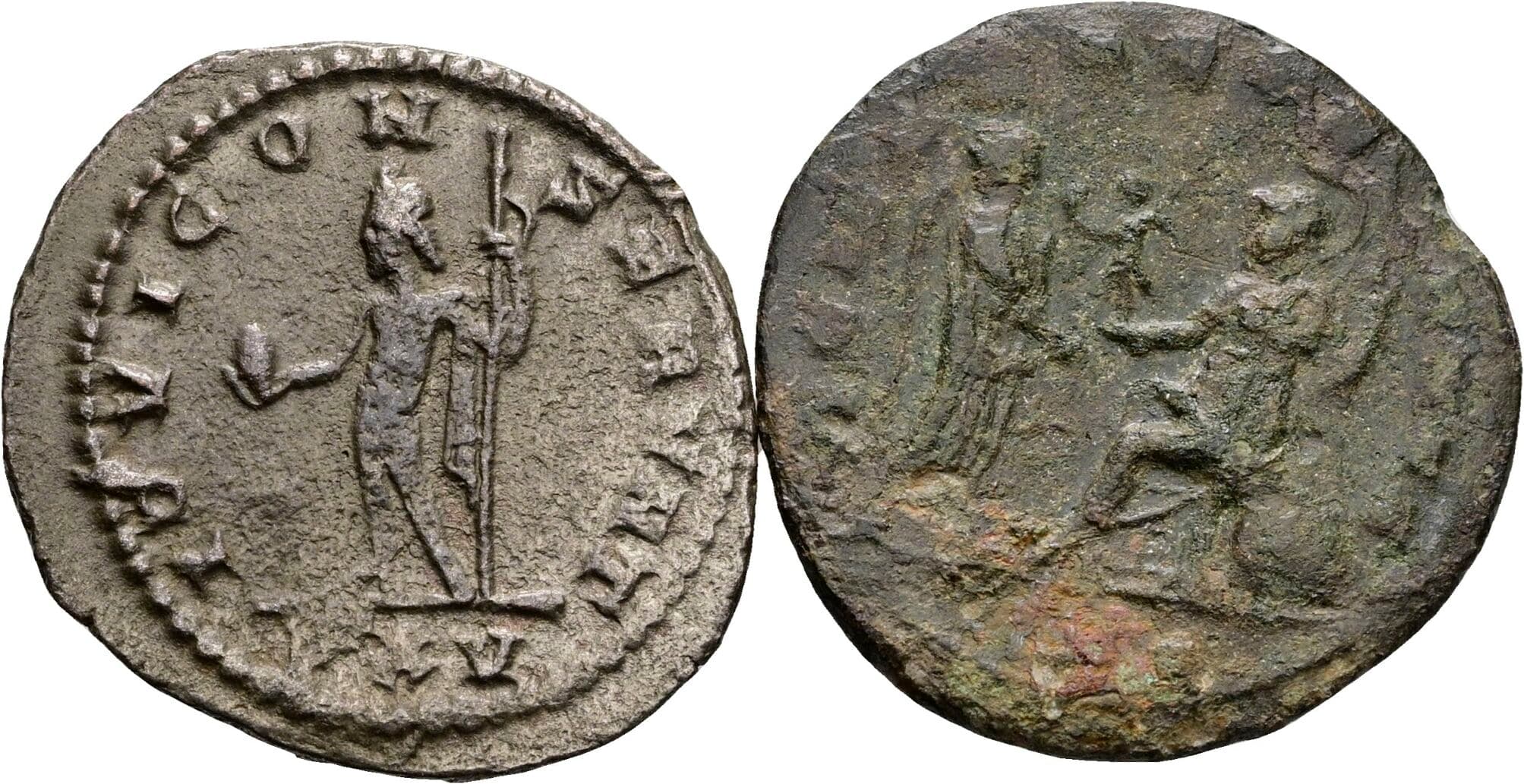 Lot 2 Stück Antoniniane