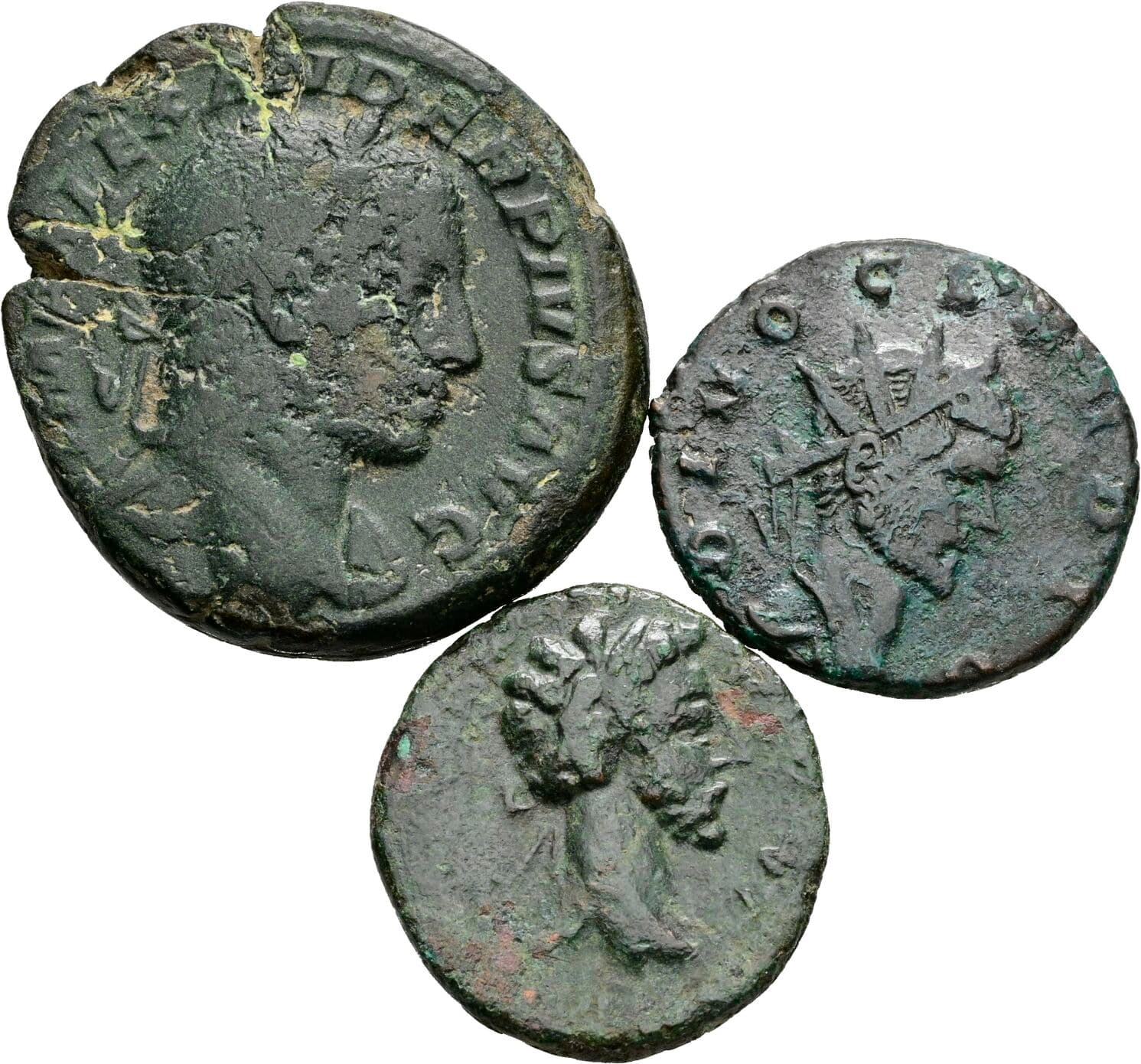 Dupondius, Antoninian, Bronze