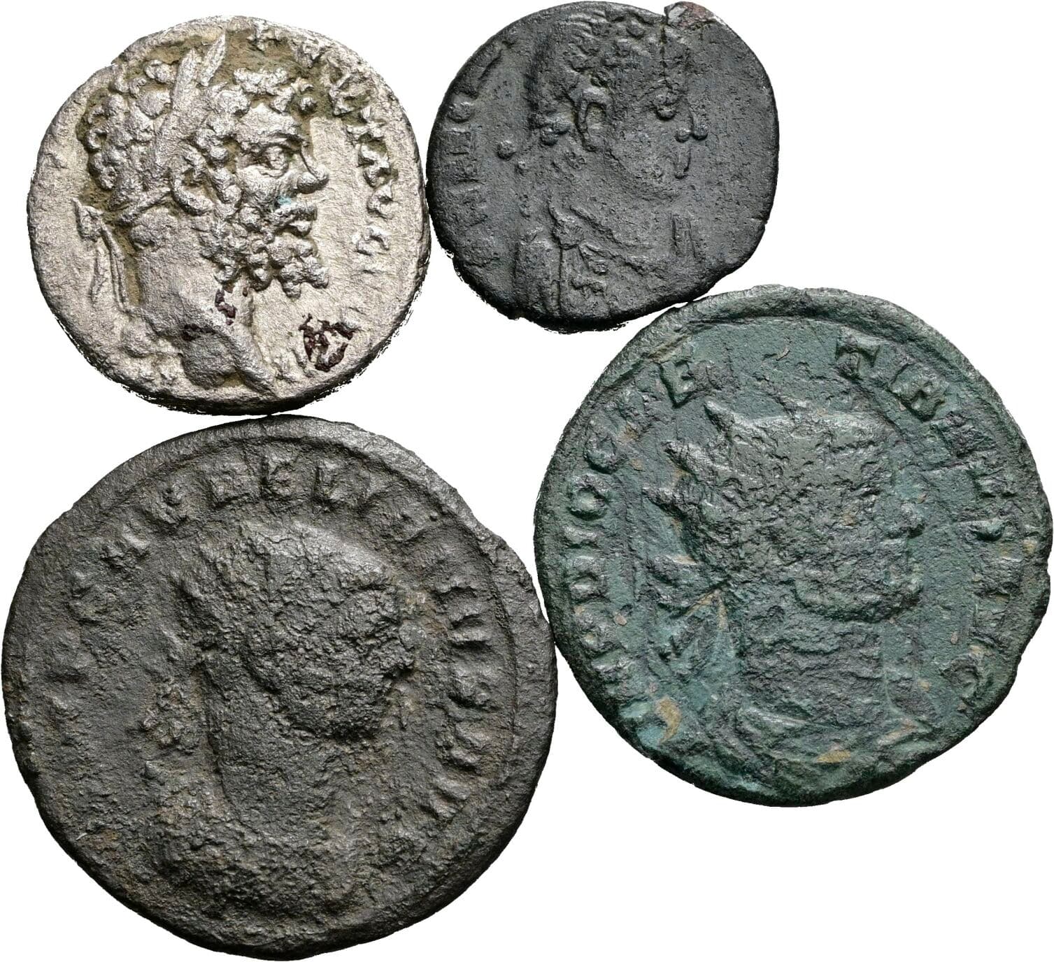 Denar, Antoniniane/Folles Septimius Severus 193-211, unbestimmt – Vorderseite