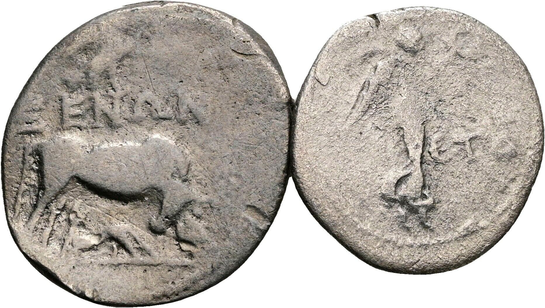 Lot 1x Drachme, 1x Hemidrachme