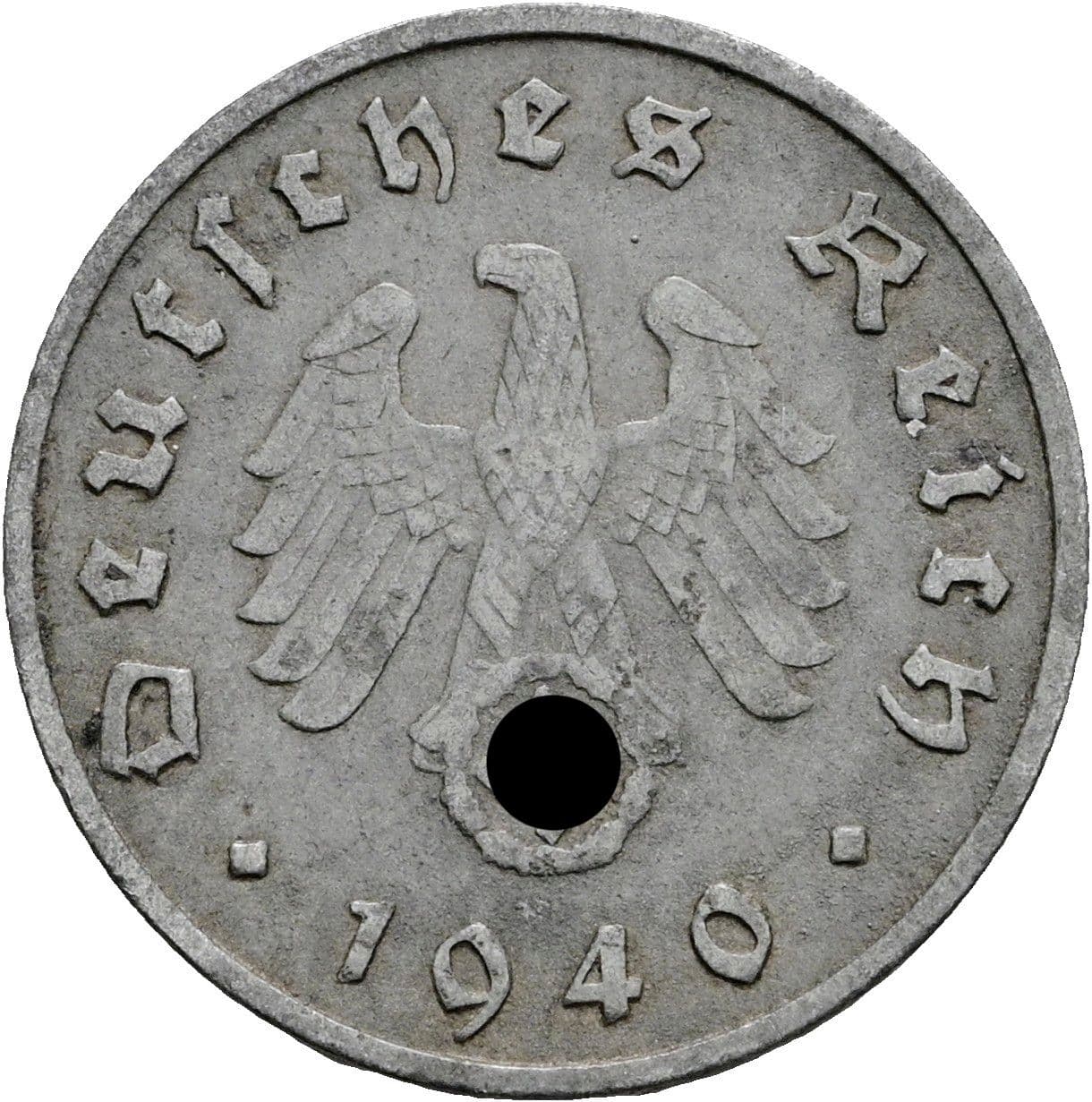 10 Reichspfennig 1940 G – Rückseite