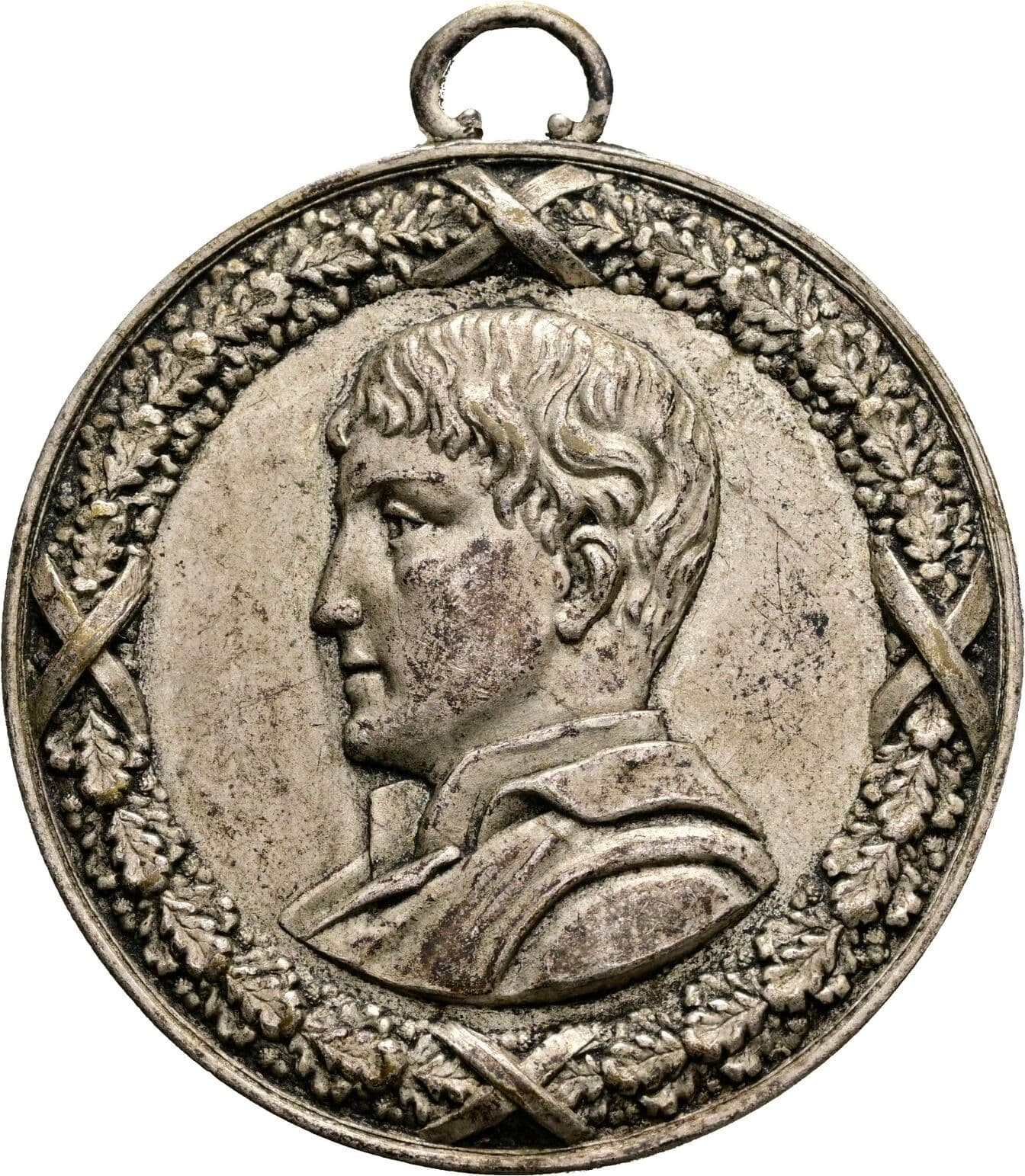 einseitiges Medaillon