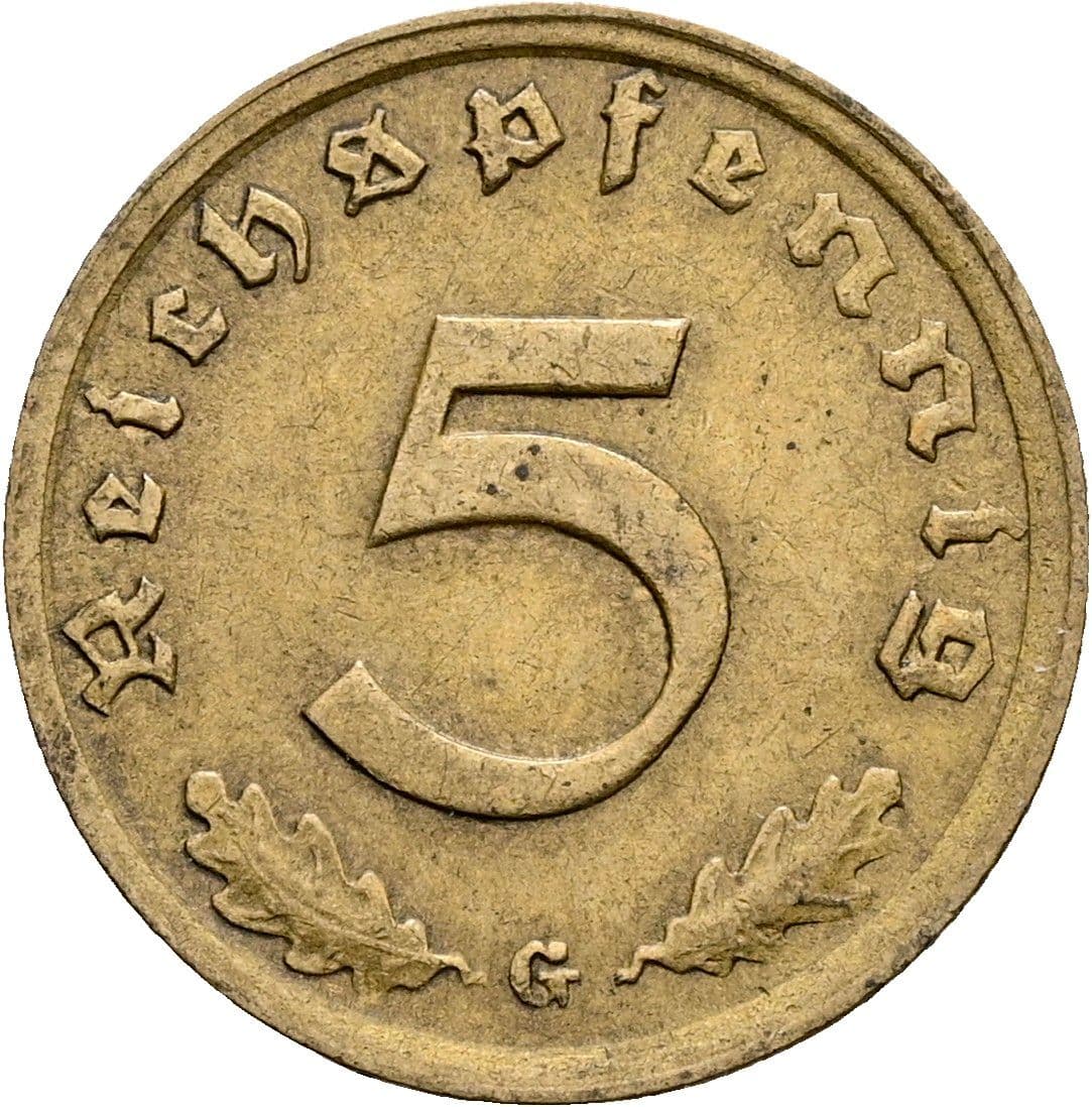 5 Reichspfennig