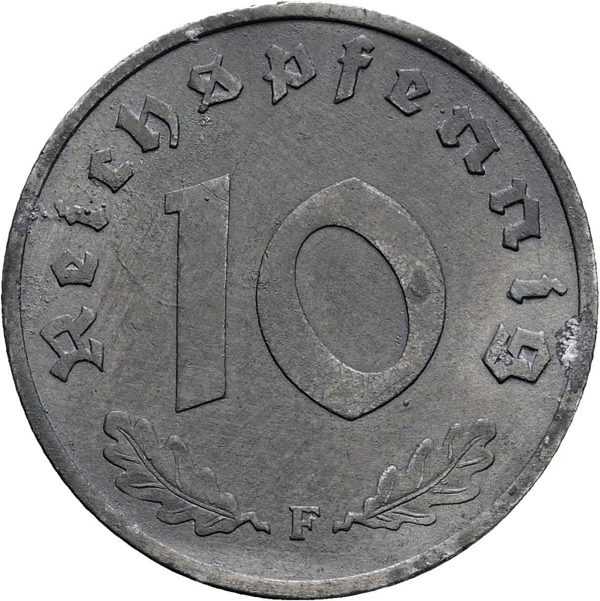10 Reichspfennig 1940 F – Vorderseite