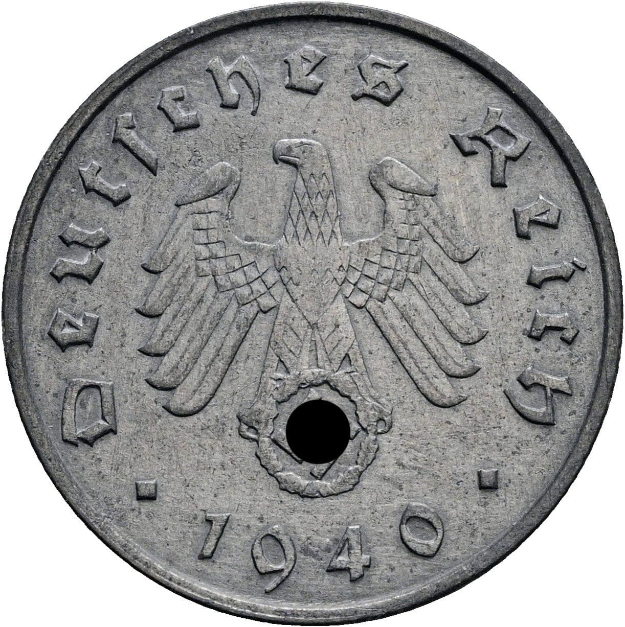 10 Reichspfennig 1940 A – Rückseite