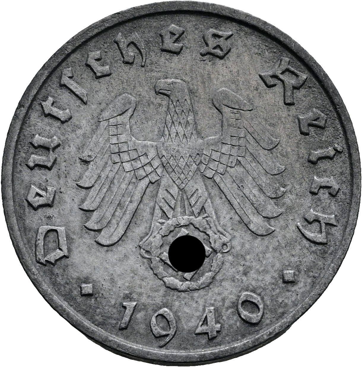 10 Reichspfennig 1940 B – Rückseite