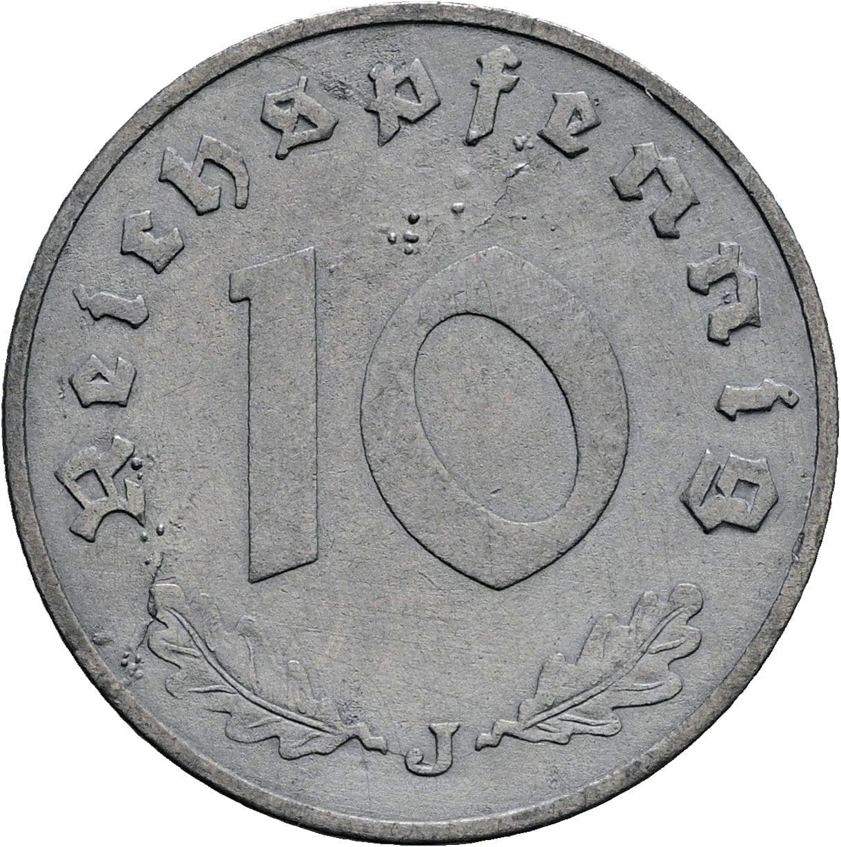 10 Reichspfennig 1940 J – Vorderseite