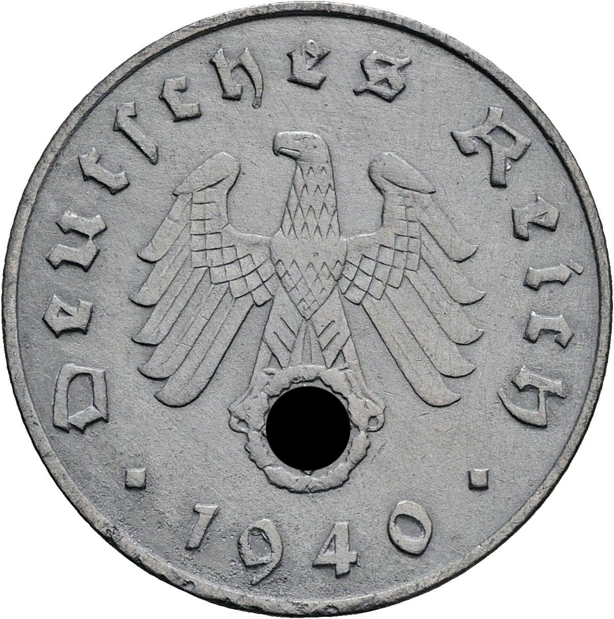10 Reichspfennig 1940 J – Rückseite