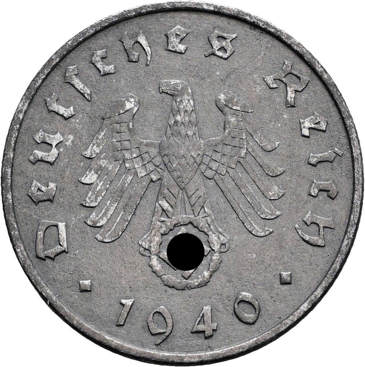 10 Reichspfennig 1940 A – Rückseite