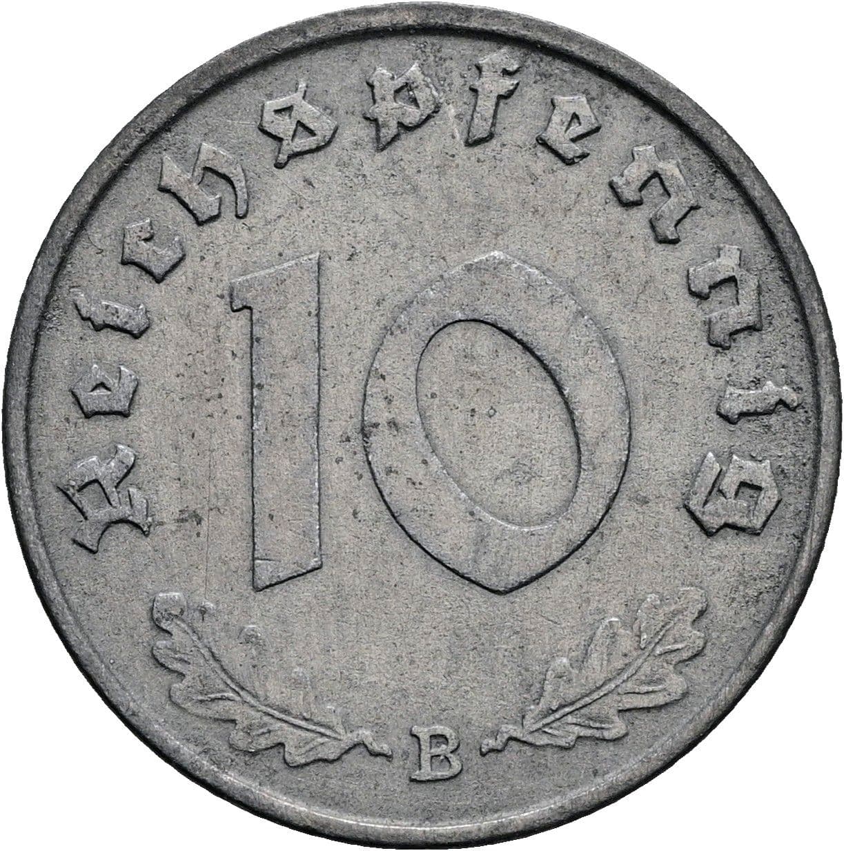 10 Reichspfennig 1940 B – Vorderseite