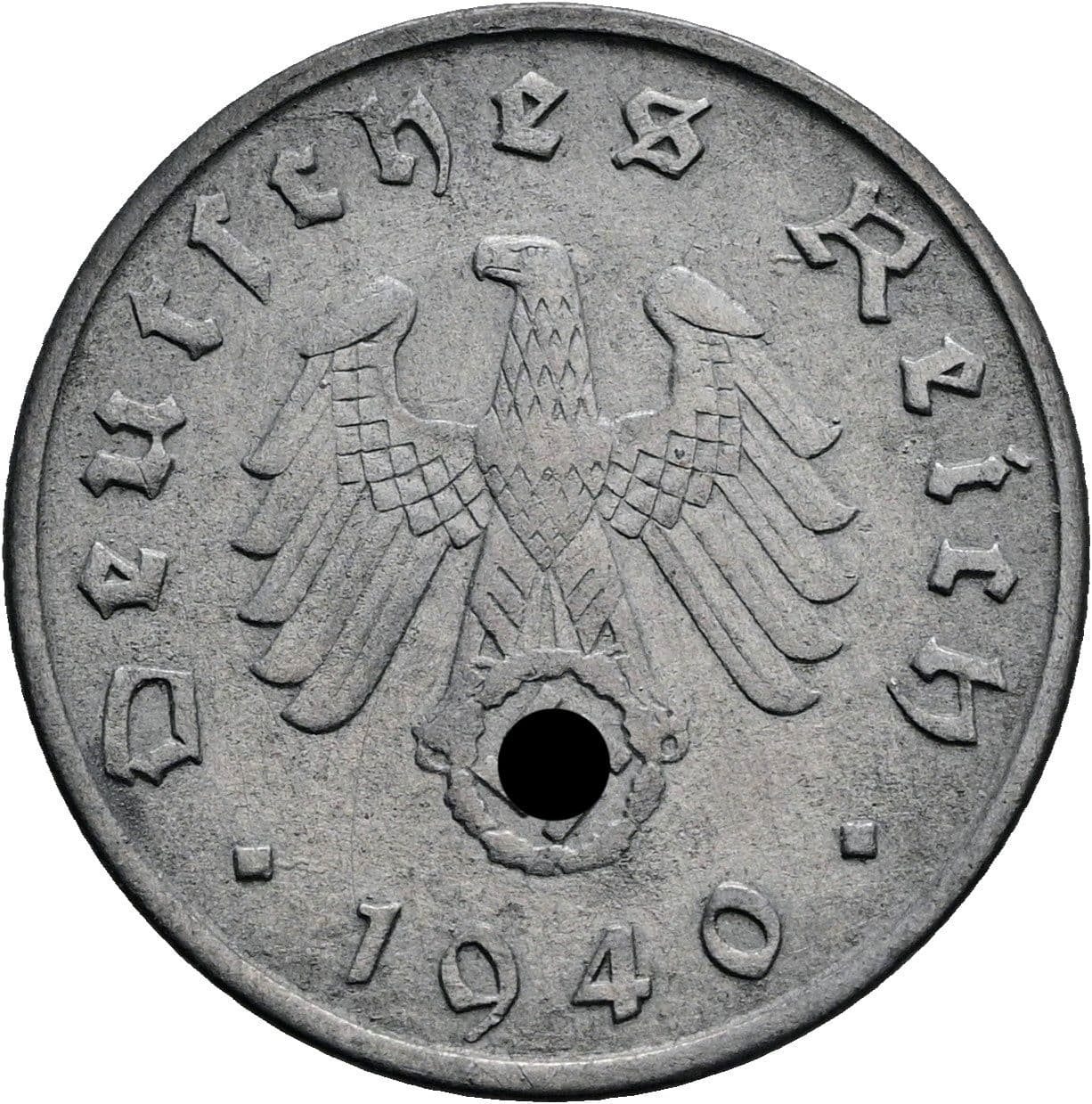 10 Reichspfennig 1940 B – Rückseite