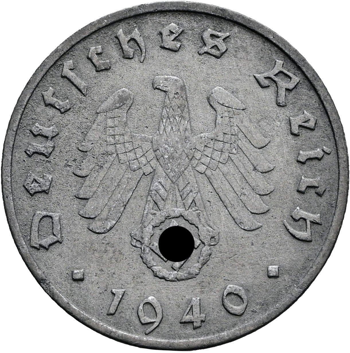 10 Reichspfennig 1940 B – Rückseite