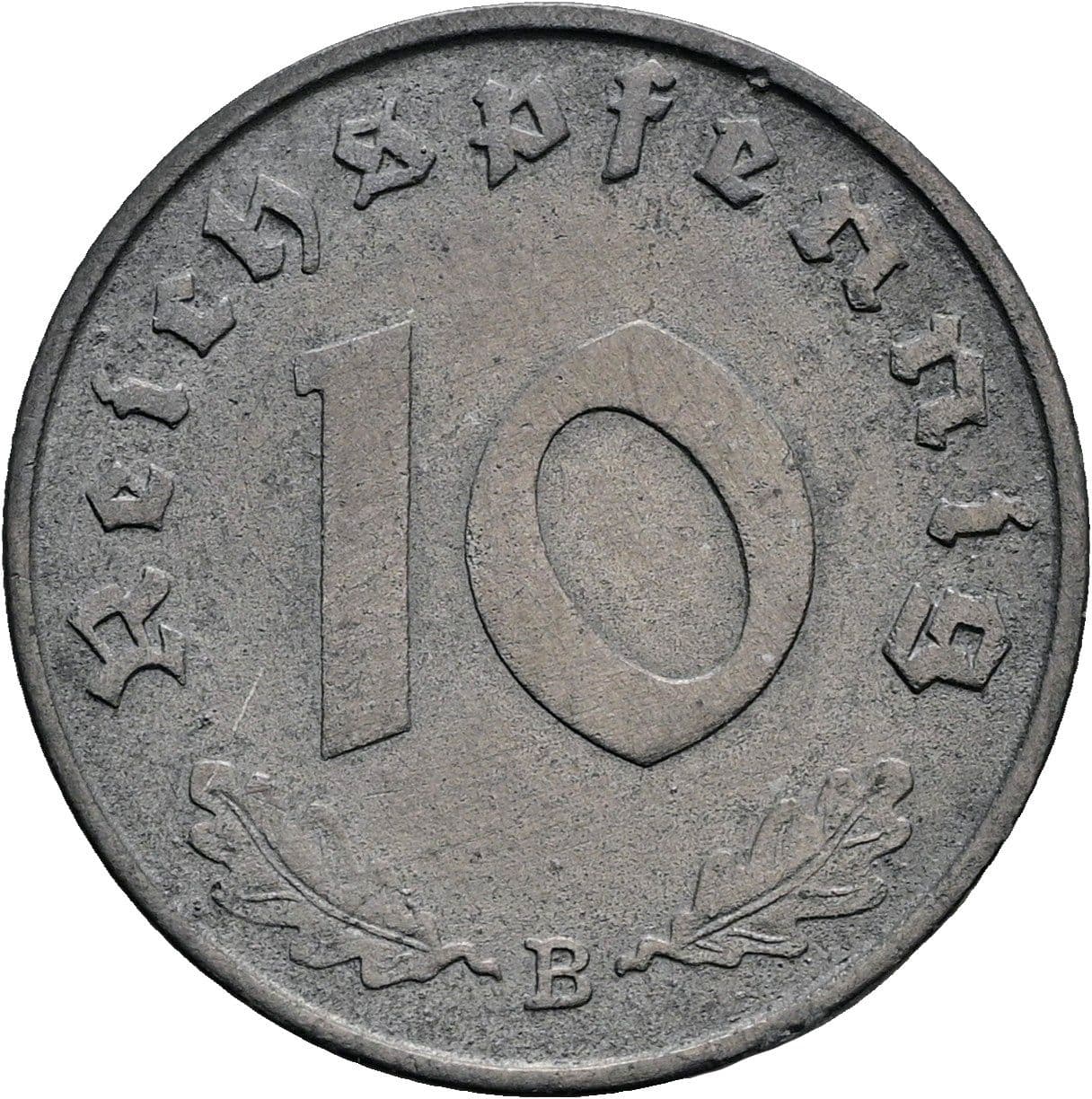 10 Reichspfennig 1940 B – Vorderseite