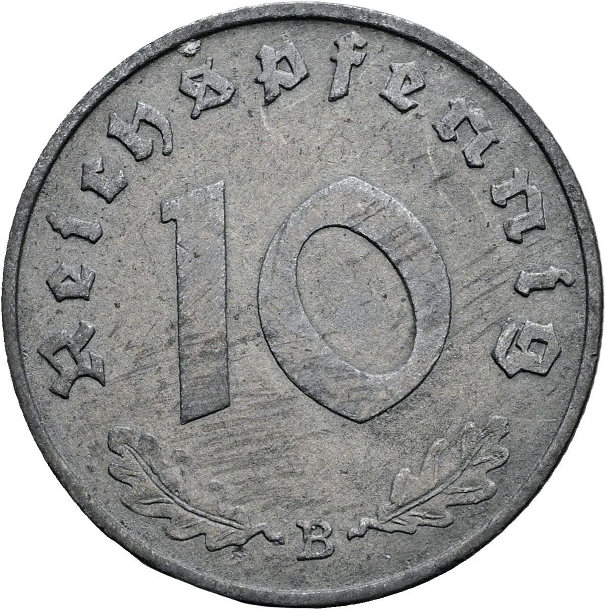 10 Reichspfennig 1940 B – Vorderseite