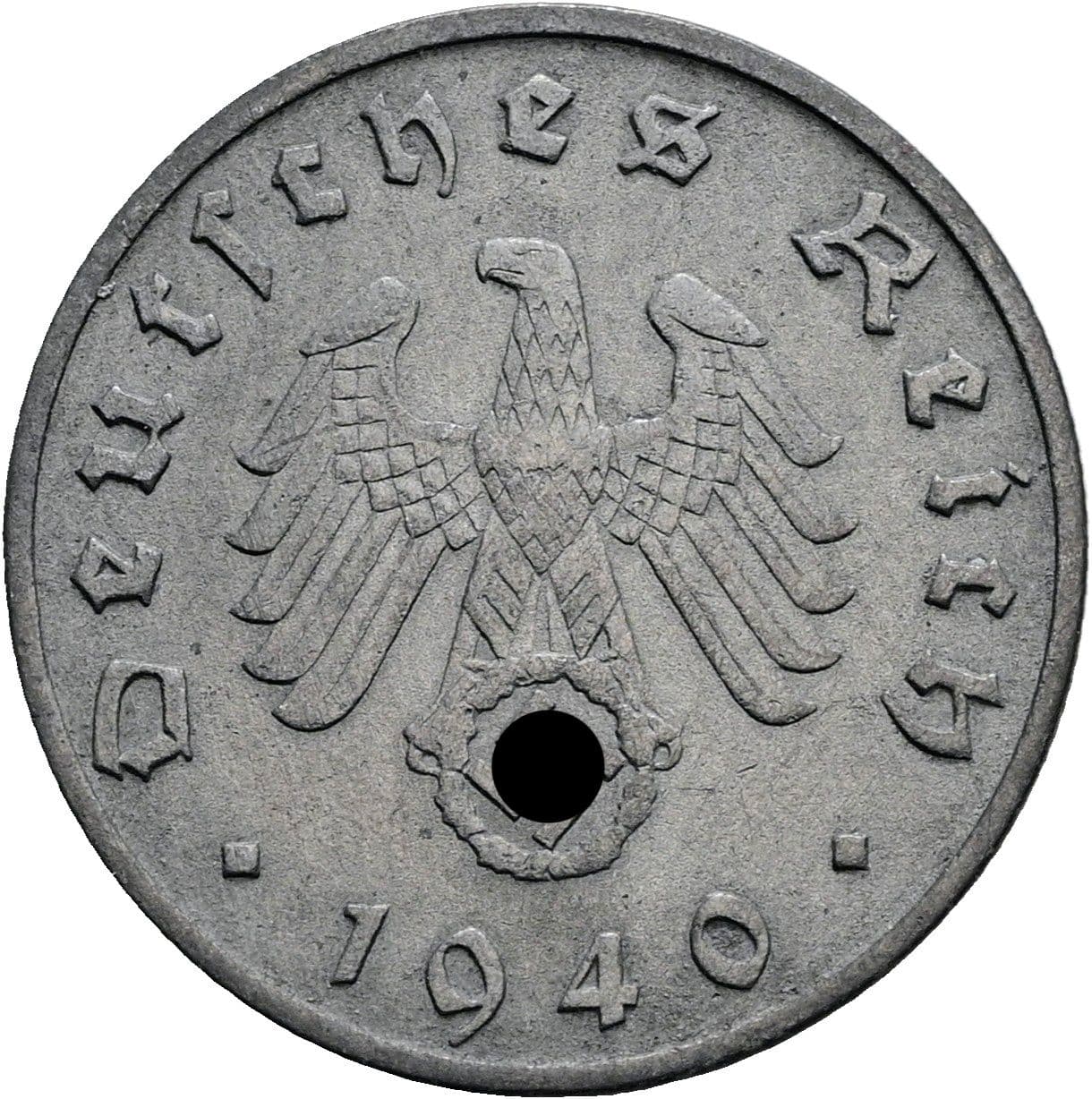 10 Reichspfennig 1940 B – Rückseite