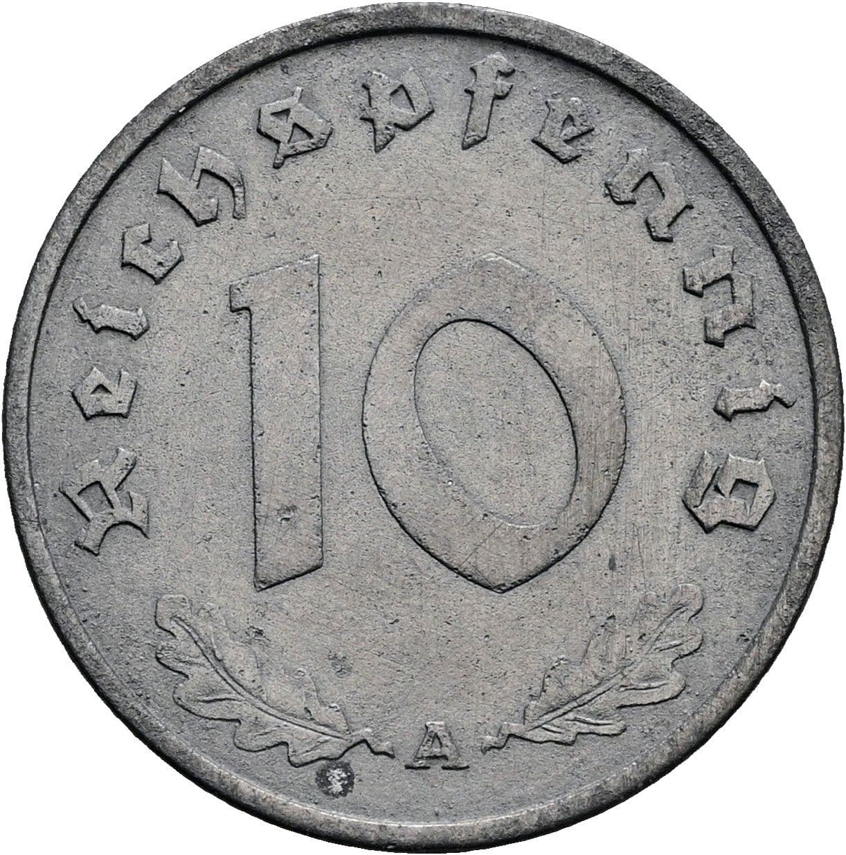 10 Reichspfennig 1941 A – Vorderseite