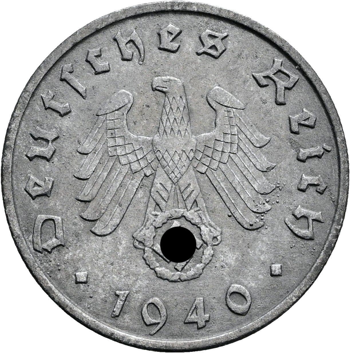 10 Reichspfennig 1940 B – Rückseite