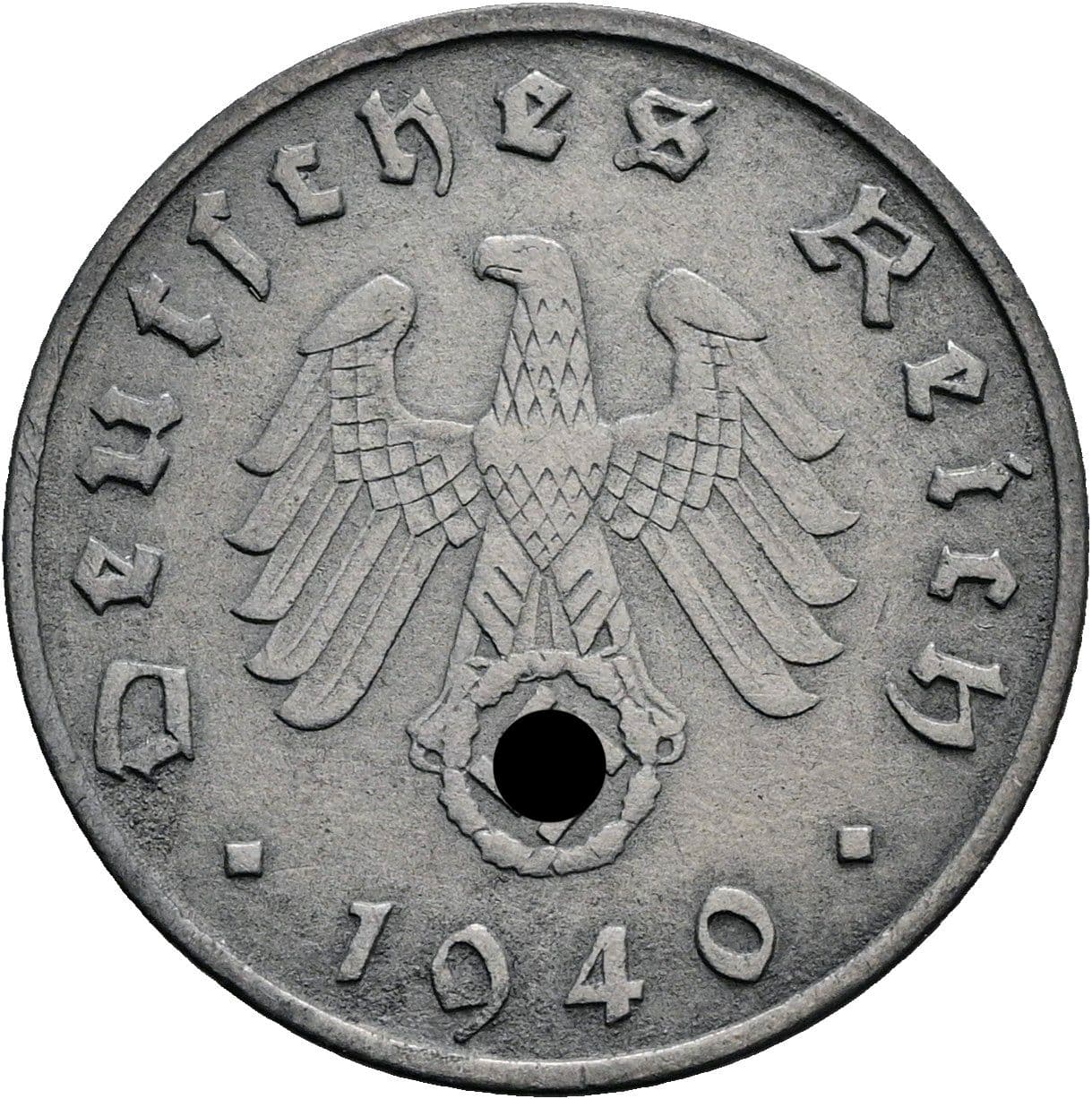 10 Reichspfennig 1940 B – Rückseite