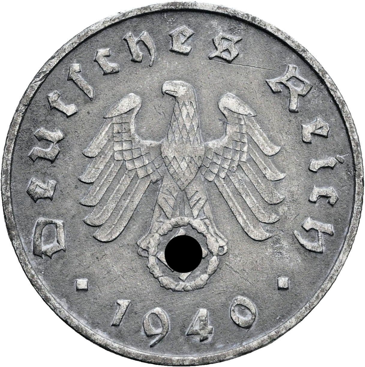 10 Reichspfennig 1940 A – Rückseite