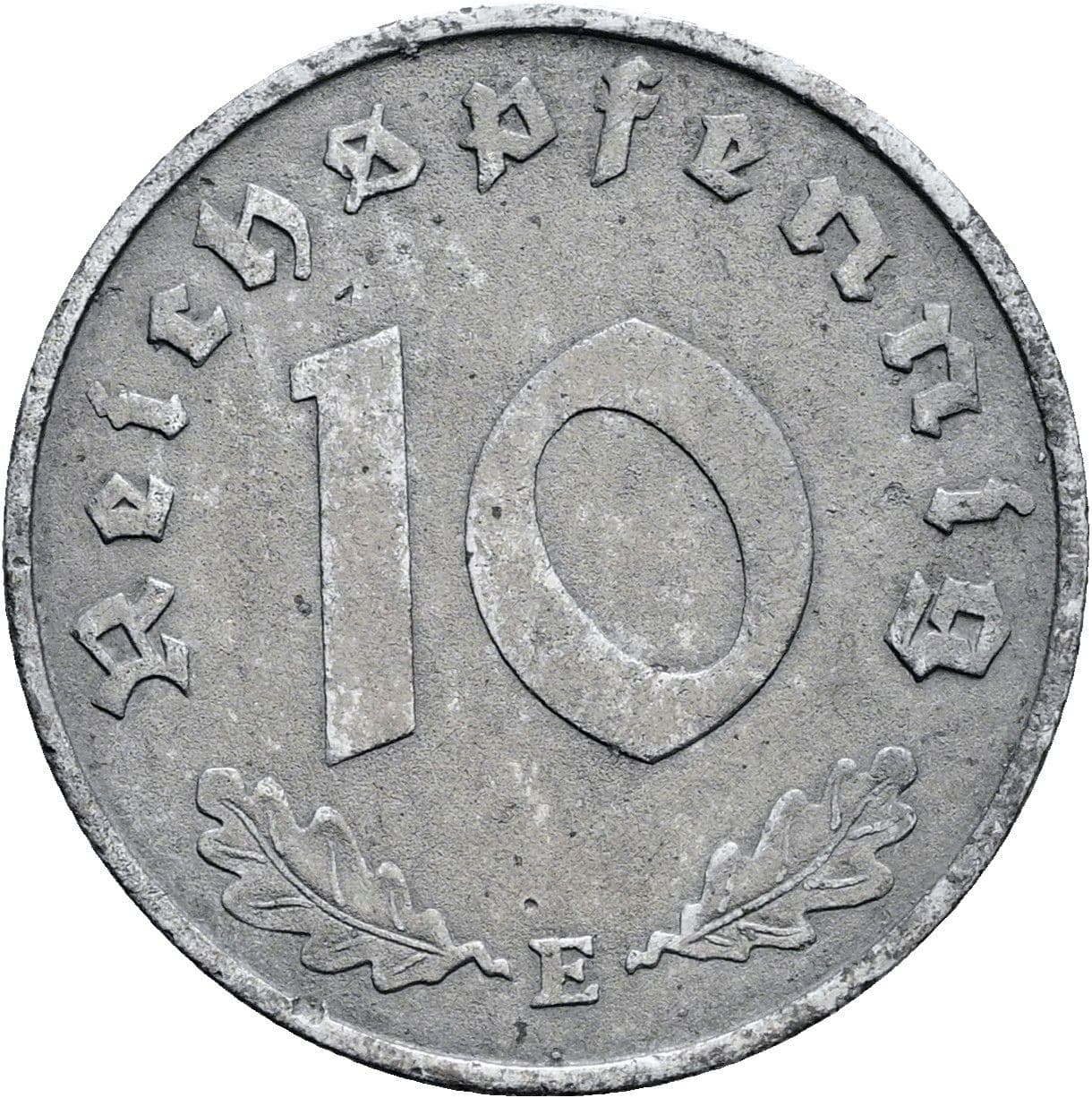10 Reichspfennig 1940 E – Vorderseite